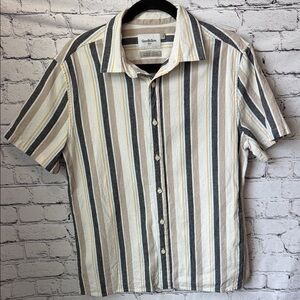 Goodfellow & Co Men's Casual Striped Shirt